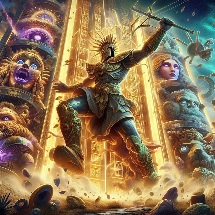 Almus 55'' Sideboard with 4 Glass Doors, 2 Large Drawers and Adjustable Shelves, White/Brown